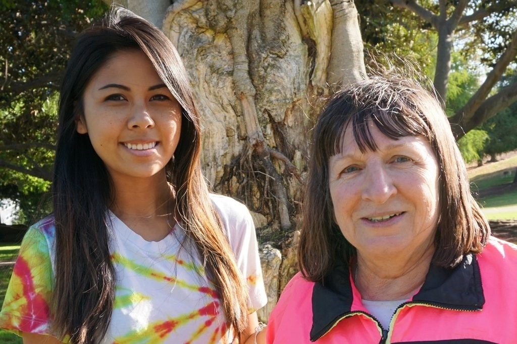 Natassa and Marcia