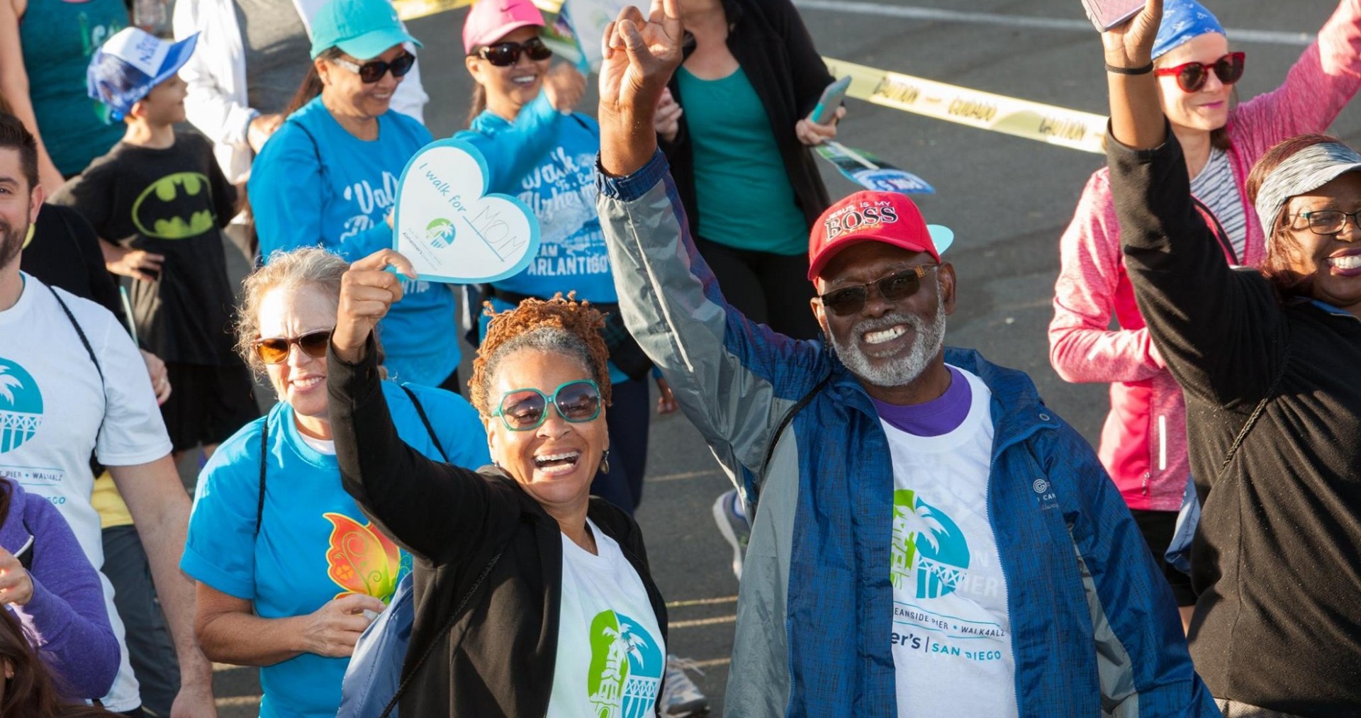 walk 2 Walk4ALZ 2017 in Balboa Park.