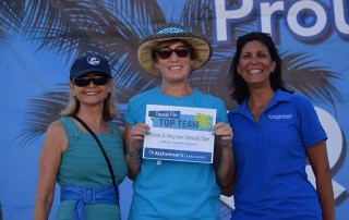 Claudia Mazanec at 2017 Walk4ALZ.