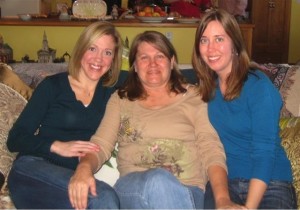 Jennifer Ebner with her mom.