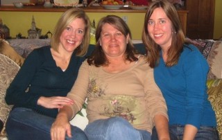 Jennifer Ebner with her mom.