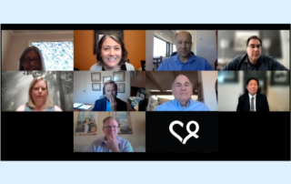 The expert panel for Date With A Cure