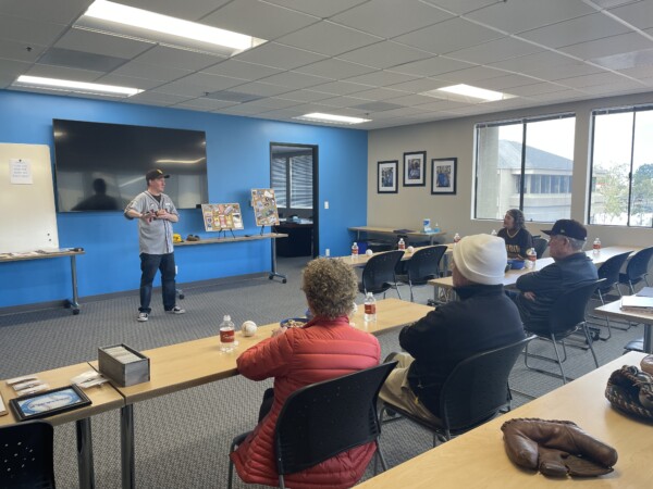 BasebALZ session at the office