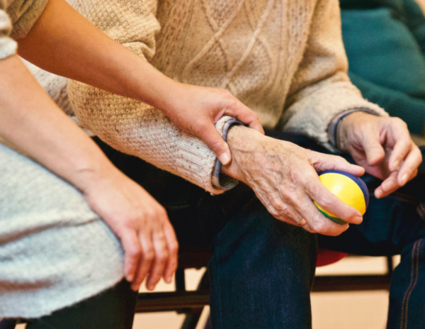 Man Holding Ball