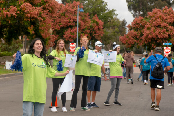 Volunteers at Walk