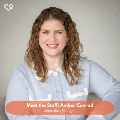 Meet Amber Conrad, our Major Gifts Manager!