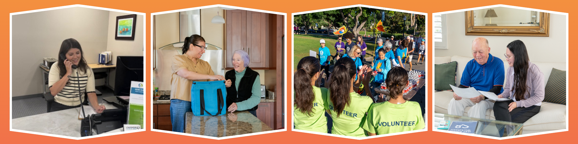 Volunteer website banner