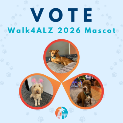 VOTE: Walk4ALZ 2026 Pet Mascot